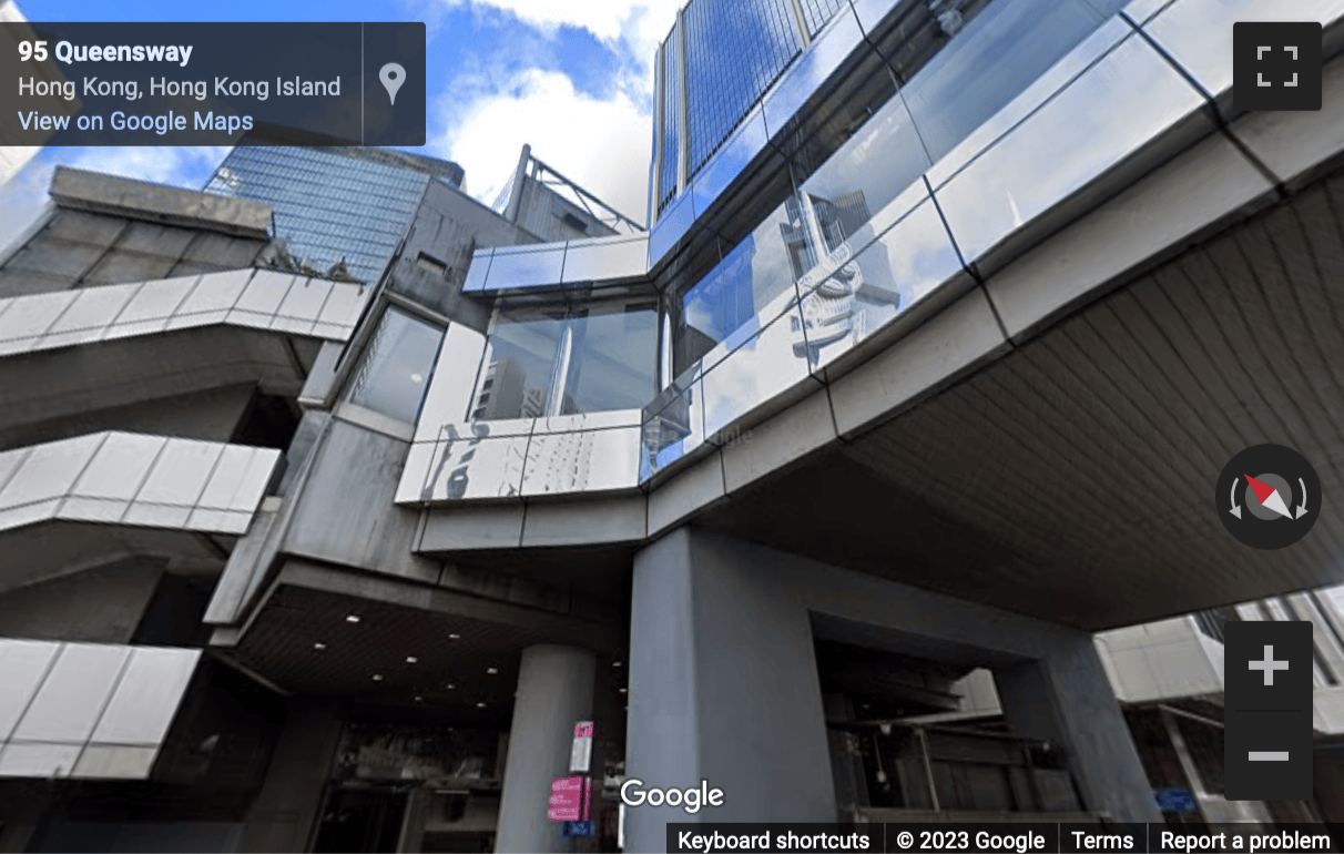 Street View image of Unity Center, 95 Queensway, Admiralty, Hong Kong