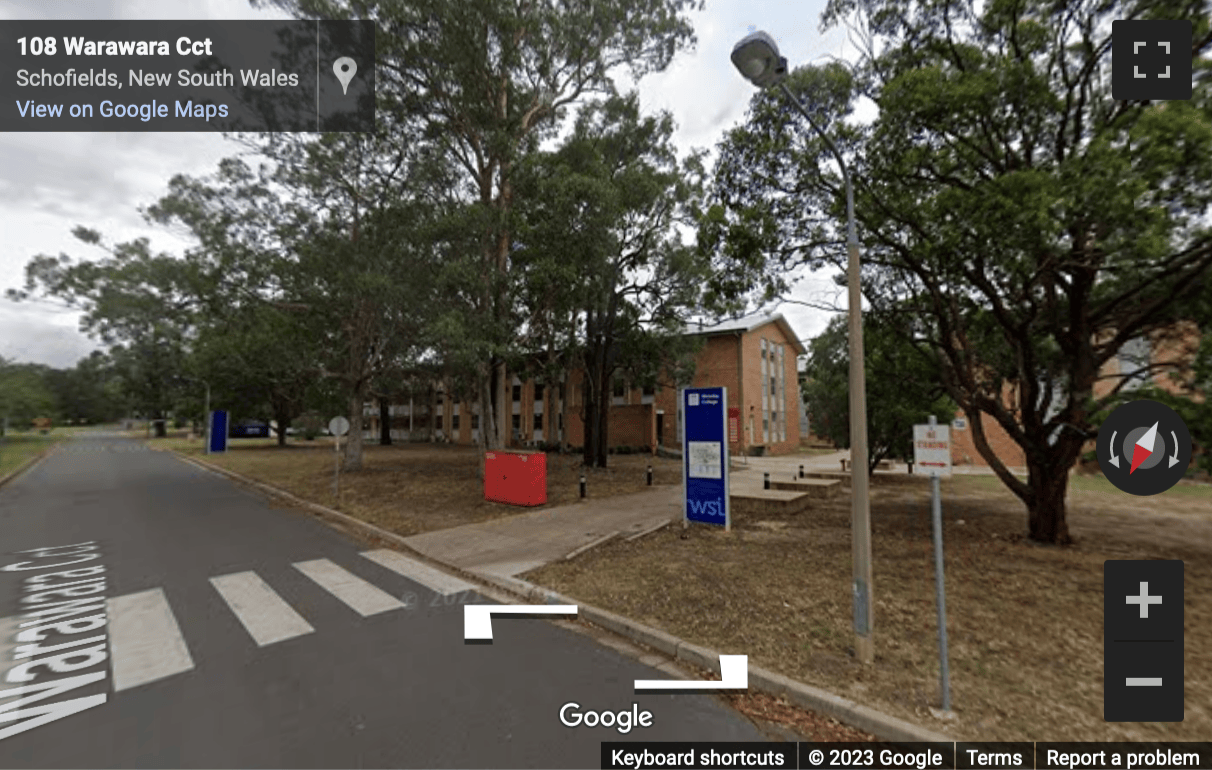 Street View image of Building T2A, Nirimba Education Precinct, Eastern Road, Quakers Hill, Sydney, Australia