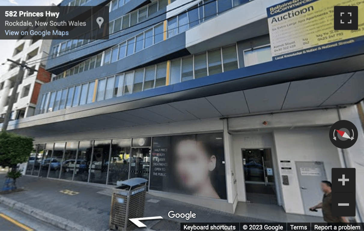 Street View image of 564 Princess Highway, Rockdale, Sydney, Australia