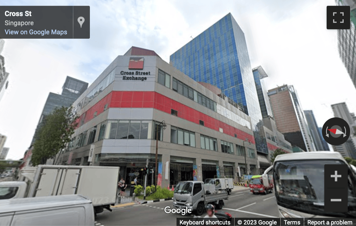 Street View image of China Square Central, 18 Cross Street, Singapore