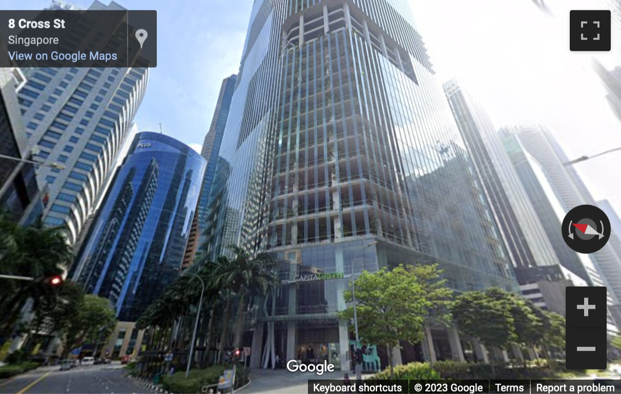 Street View image of Capita Green, 138 Market Street, Level 5, Singapore