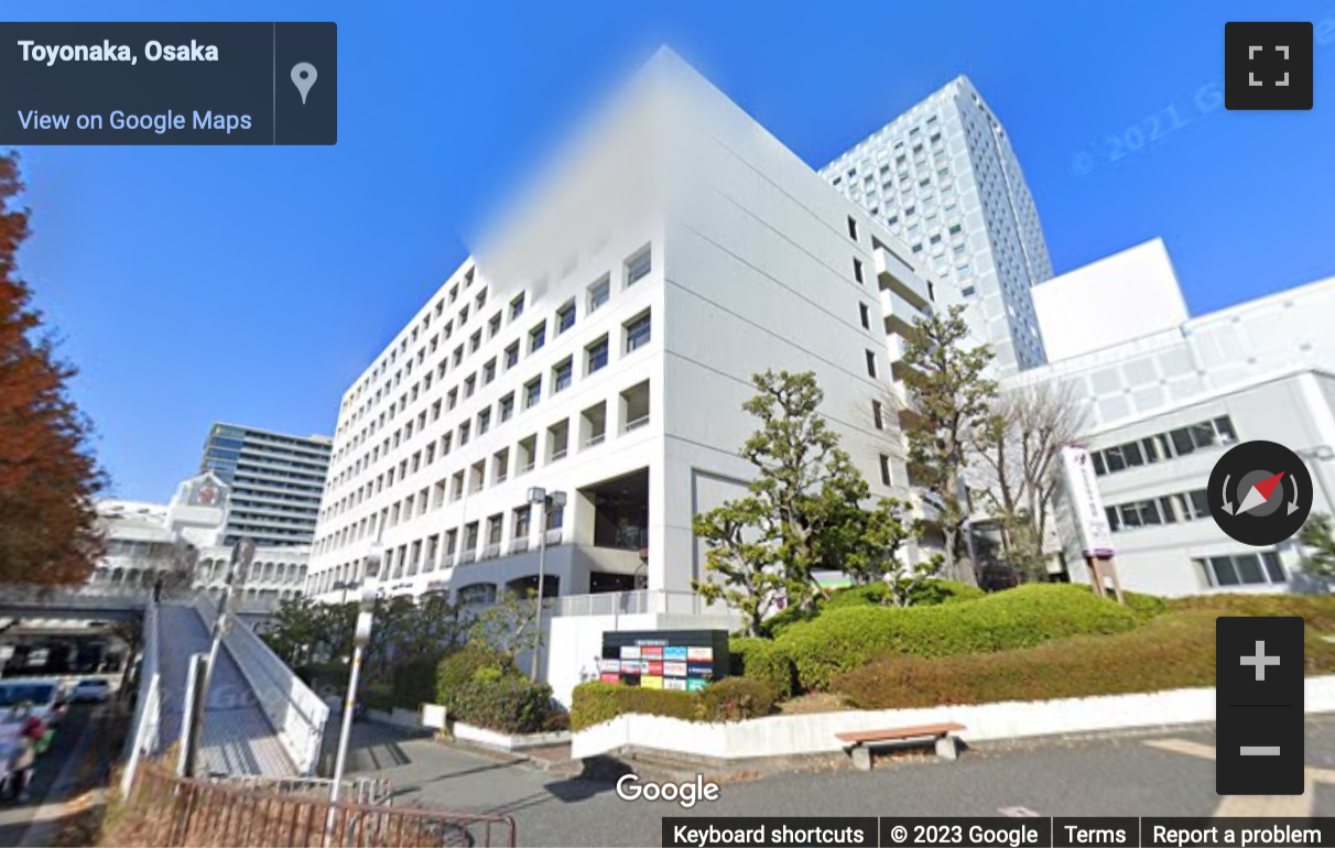 Street View image of Hankyu Senri Chuo Building, 1-4-1 Shinsenri Higashi-machi, Osaka