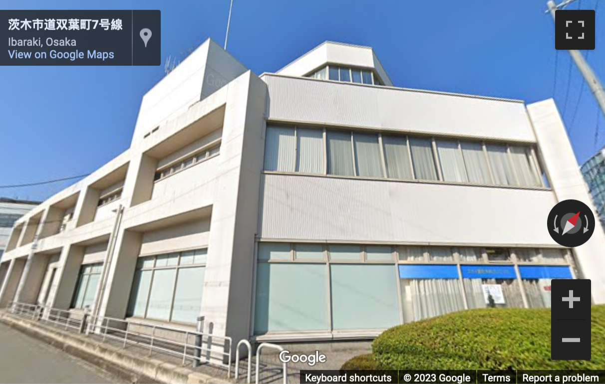 Street View image of Ibaraki Higashi Hankyu Building, 10-1 Futabacho, Ibaraki-shi, Osaka