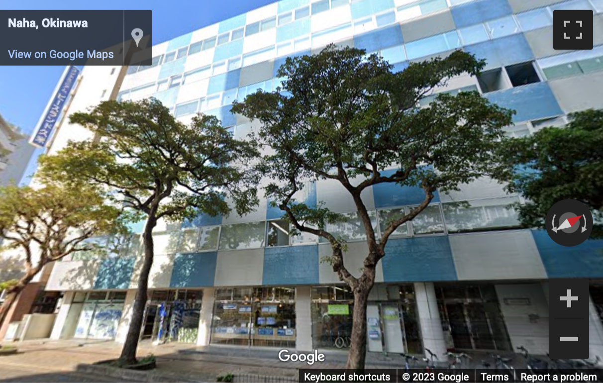 Street View image of 5F COI Naha Building, 2-3-15 Kume, Naha-shi, Okinawa