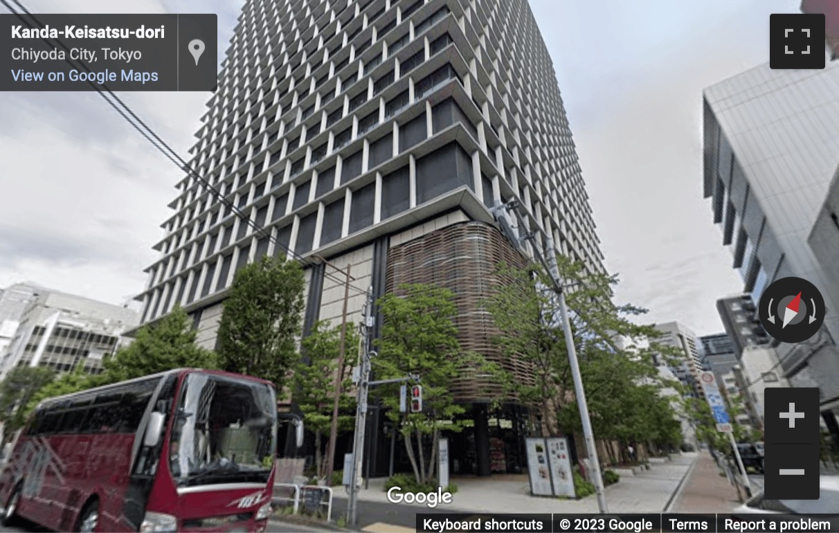 Street View image of 2-2-1 Kanda-Nishikicho, Tokyo