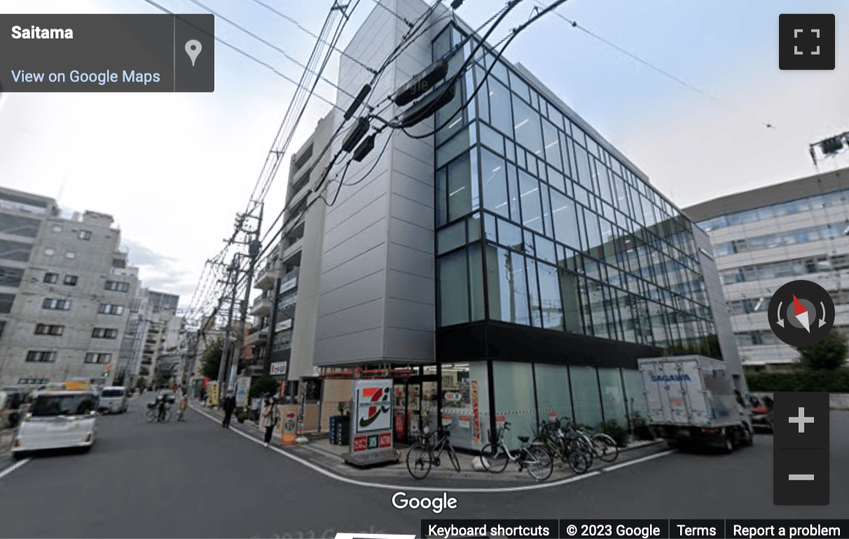 Street View image of Shinwa KI Building 2F-5F, 1-266-3 Sakuragicho, Omiya-Ku, Saitama-Shi