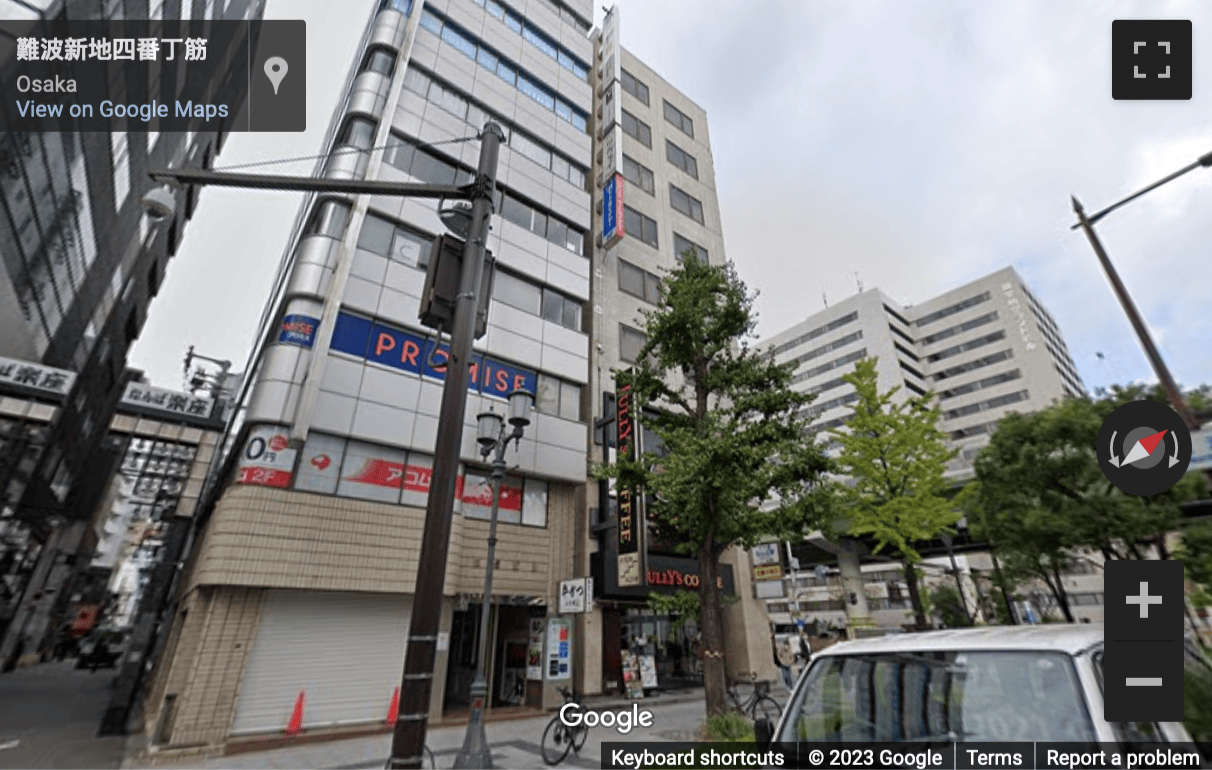 Street View image of Kintetsu Namba Build 1-3F, 4-1-15 Namba, Chuo-ku, Osaka