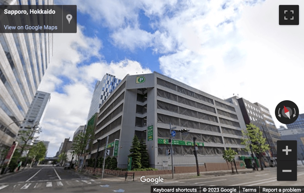 Street View image of MMS Sapporo Ekimae bldg, 1-7, Kita 4 jo Nishi 4 cho-me, Chuo-ku