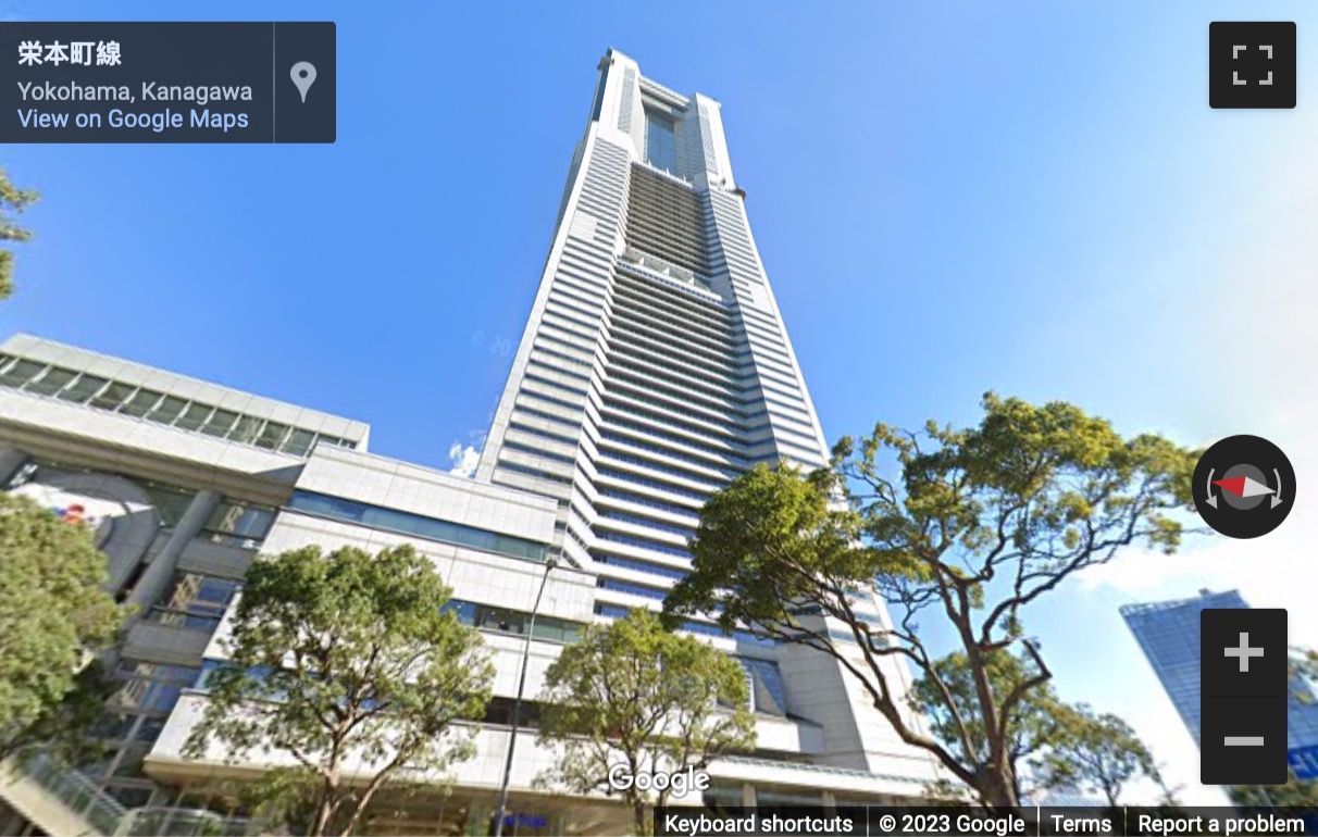 Street View image of Yokohama Landmark Plaza 5F, 2-2-1 Minatomirai, Nishi-ku