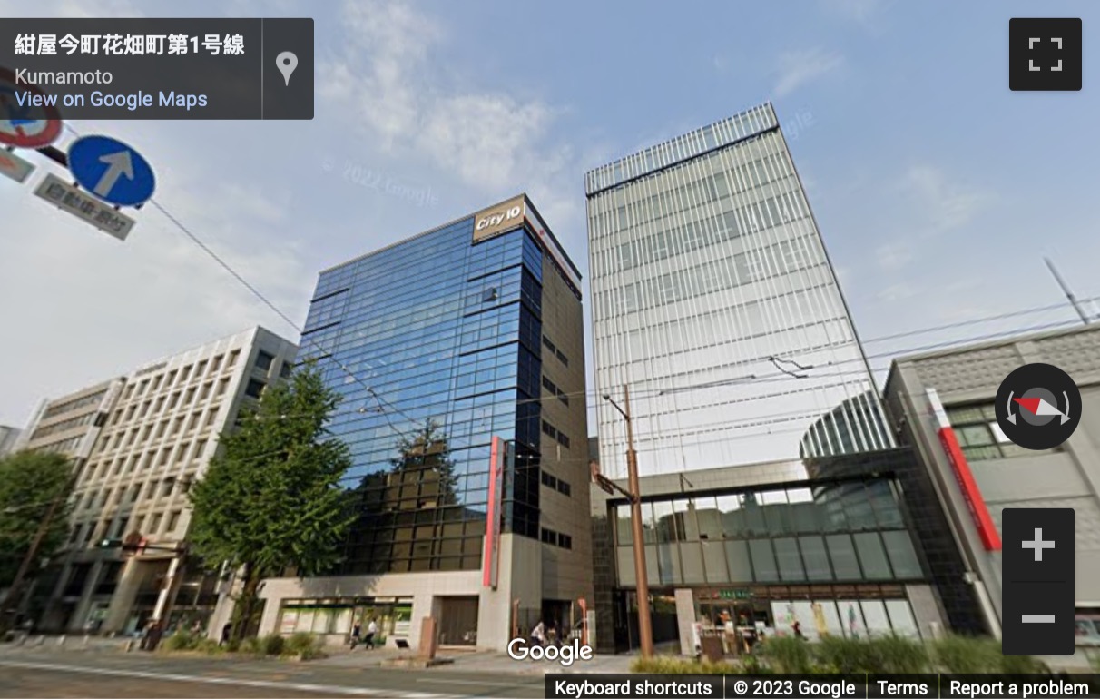 Street View image of The Place, Hanabata, Shinshigai, Chuo-ku, Kumamoto-shi