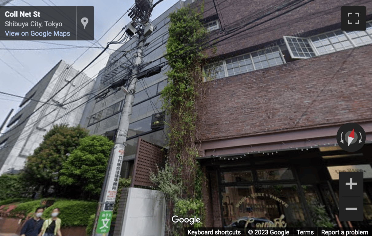 Street View image of Office Space to Rent at The Hive Jinnan, Tokyo