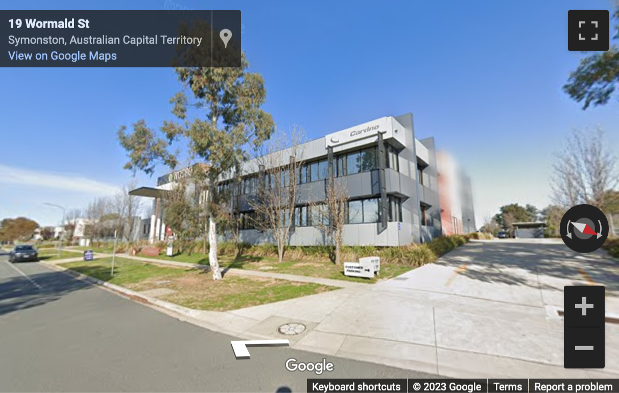 Street View image of 10-14 Wormald Street, Symonston ACT, Canberra
