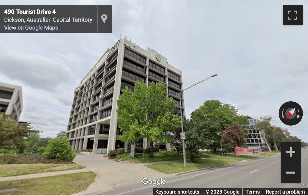 Street View image of 490 Northbourne Avenue, Ground Floor, Dickson, Canberra