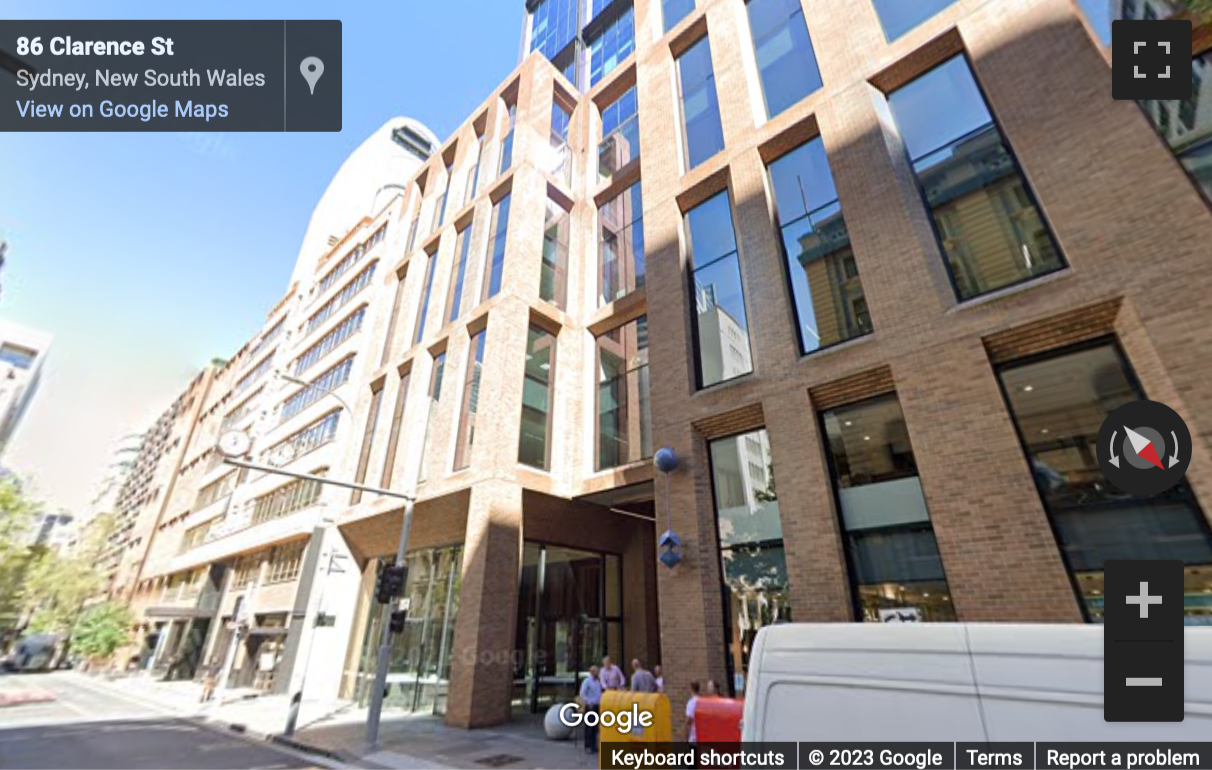 Street View image of Ground and Mezzanine Level, 151 Clarence Street, Barrack Place, Sydney CBD