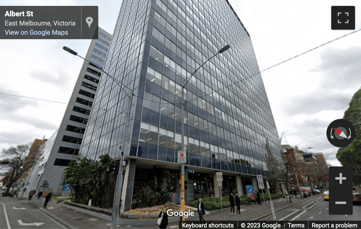 Street View image of 1 Nicholson Street, Melbourne, Victoria