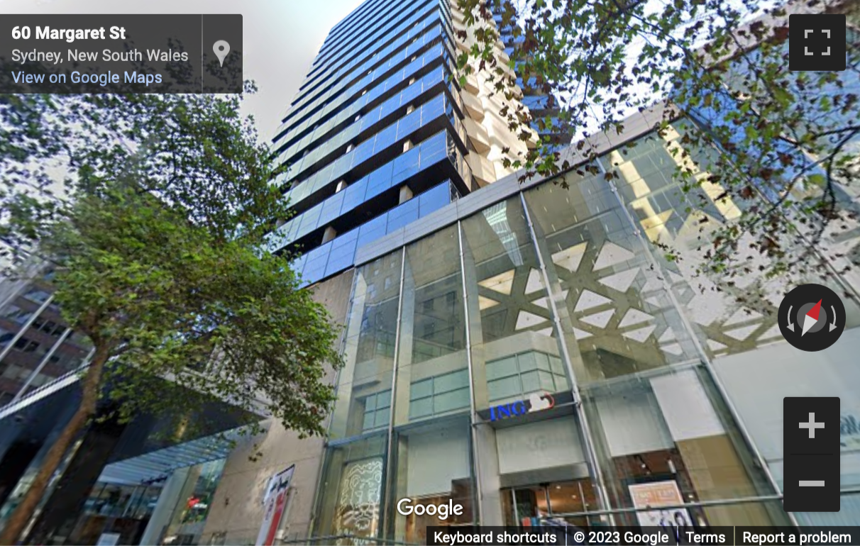 Street View image of Office Space to Rent on Margaret Street - Sydney CBD