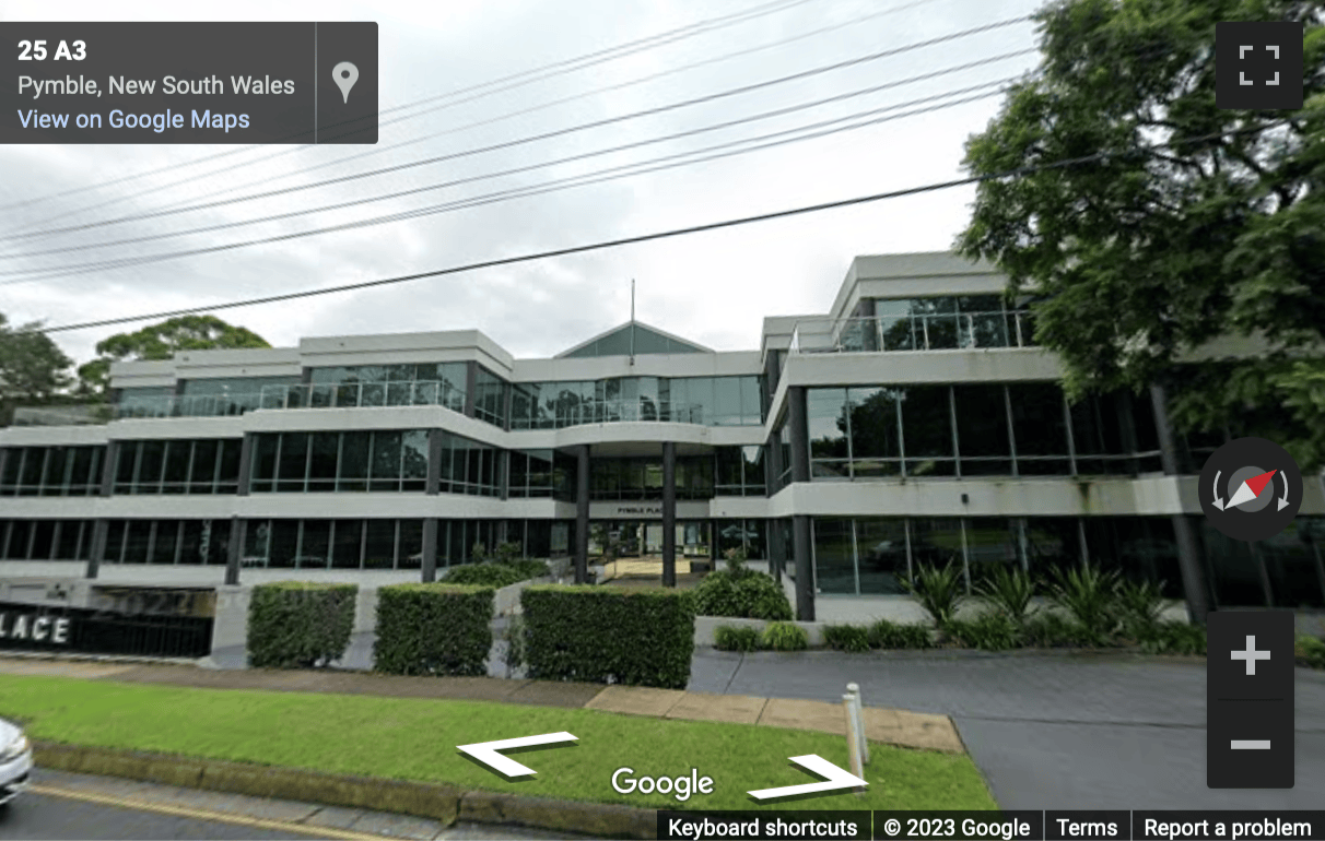 Street View image of 25 Ryde Road, Pymble, Sydney