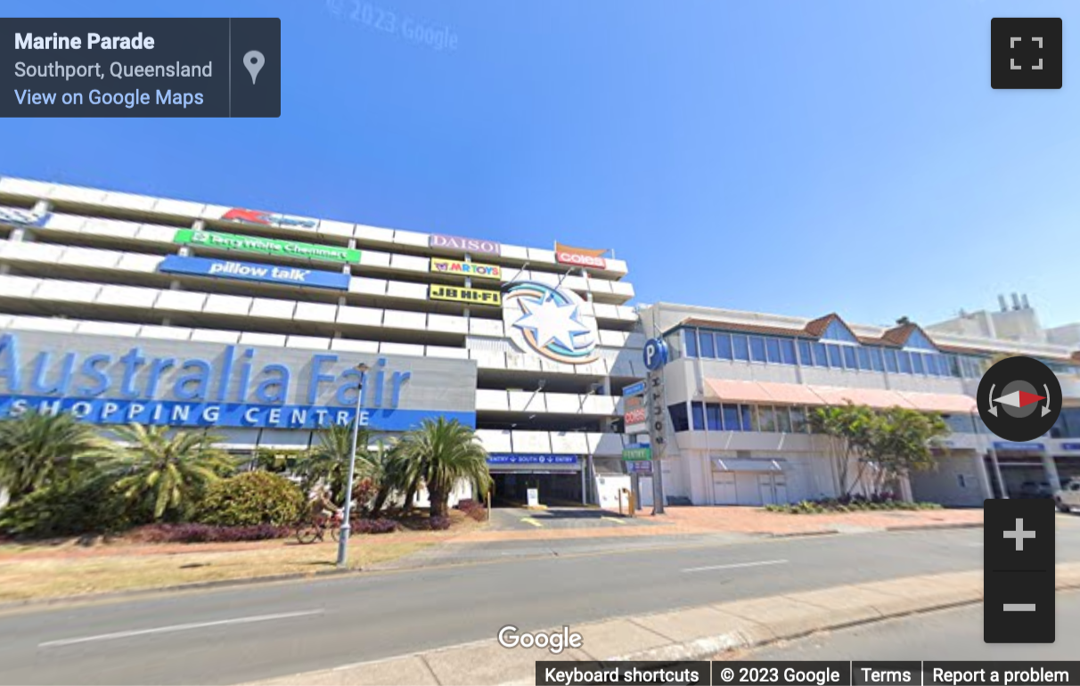 Street View image of 36 Marine Parade Commercial Tower (L10), Southport, Gold Coast, Queensland