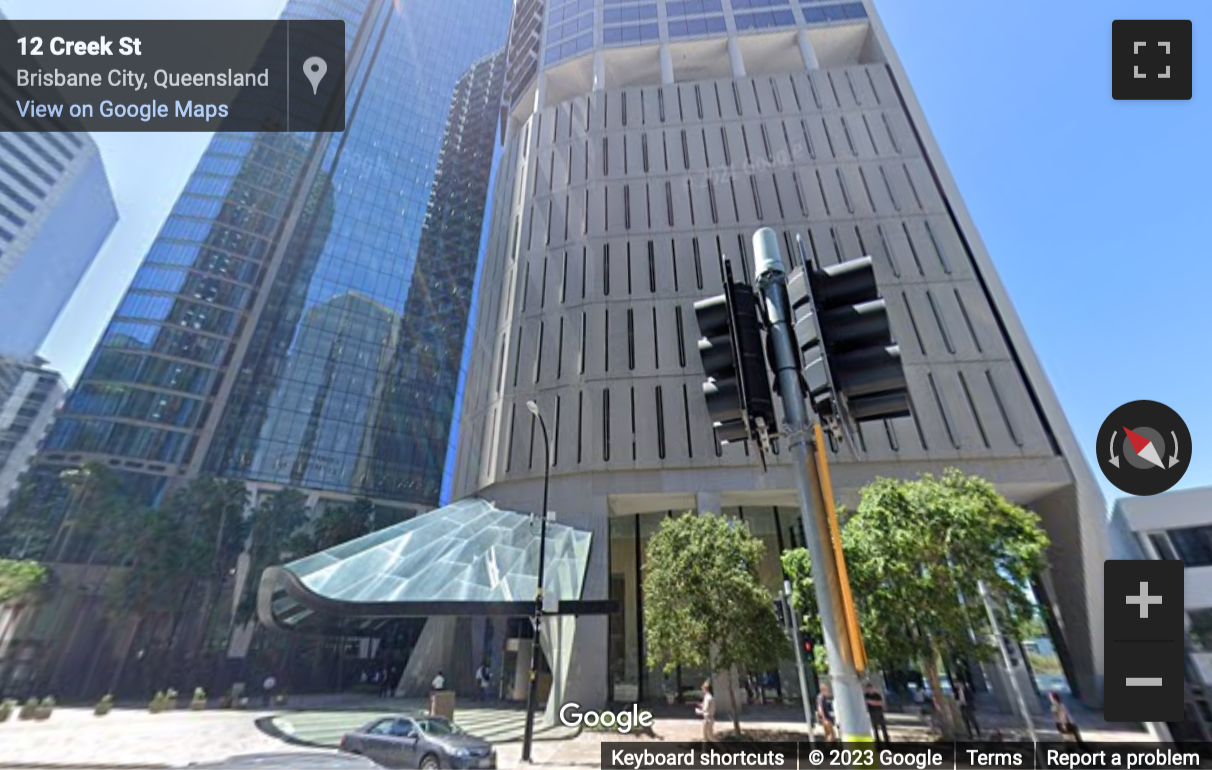 Street View image of Level 38, 71 Eagle Street, Brisbane, Queensland
