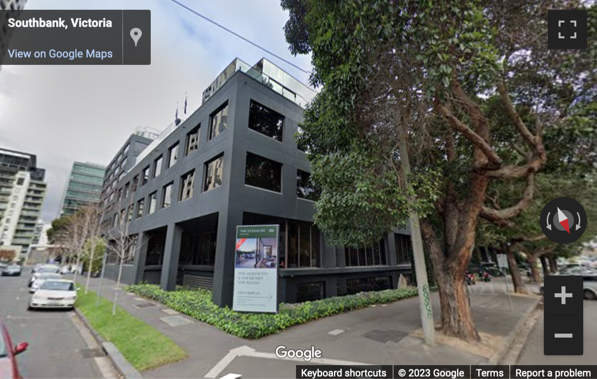 Street View image of 95-111 Coventry Street, Southbank, Melbourne, Victoria