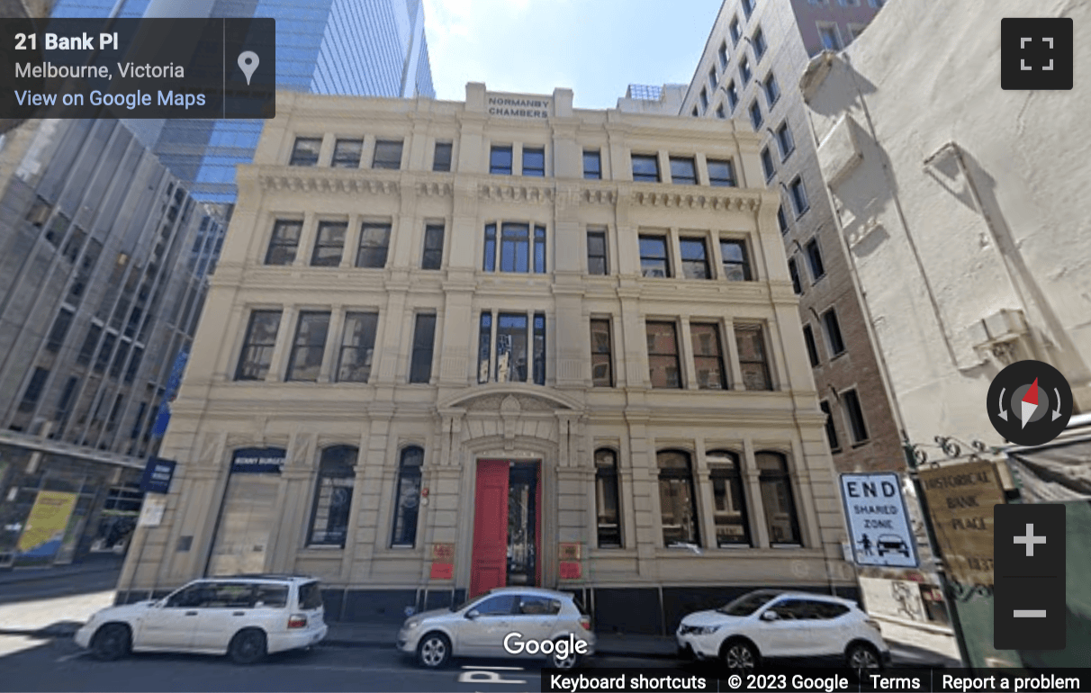 Street View image of 430 Little Collins Street, Melbourne, Victoria