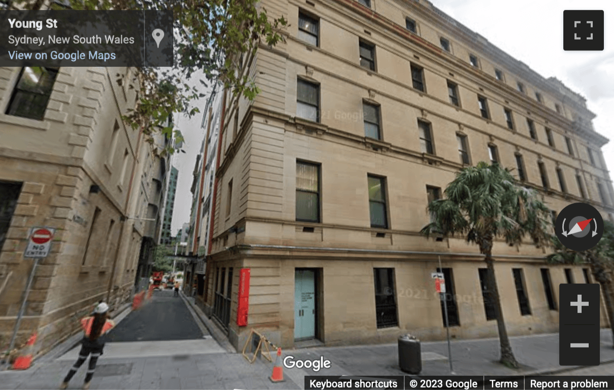 Street View image of Customs House, 31 Alfred Street, Sydney