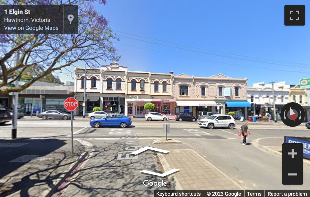 Street View image of 64A Burwood Road, Hawthorn VIC, Melbourne