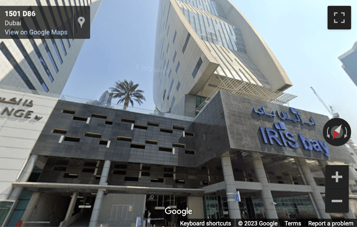 Street View image of Iris Bay tower (7th Floor), Al Sa’ada St, Business Bay, Dubai
