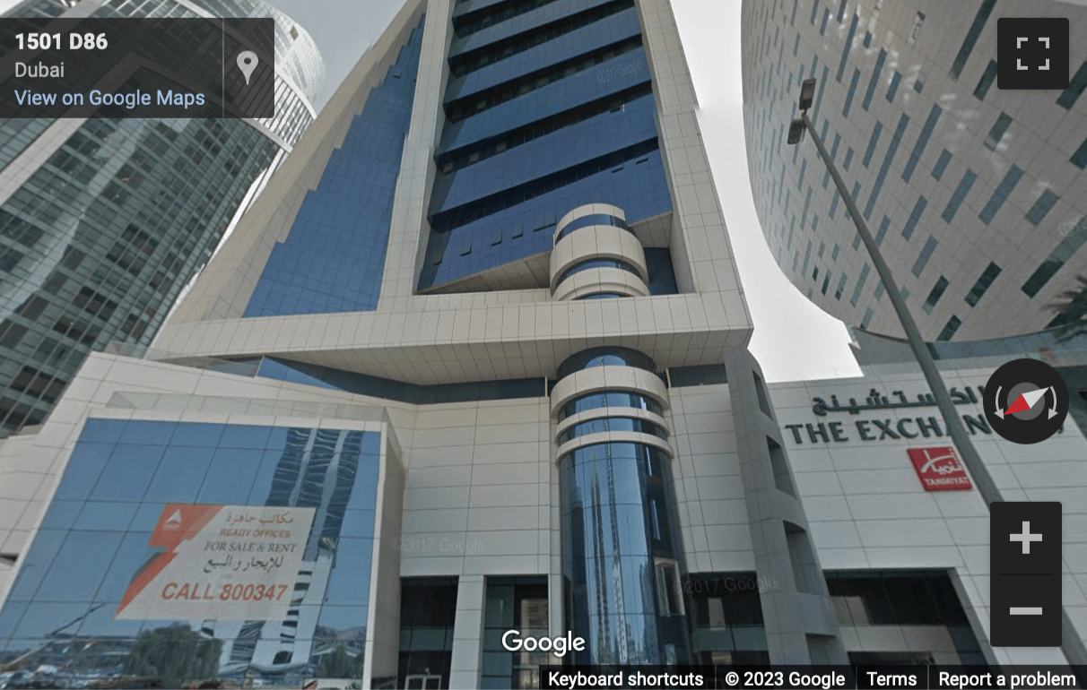 Street View image of Office Space to Rent in Exchange Tower, Dubai