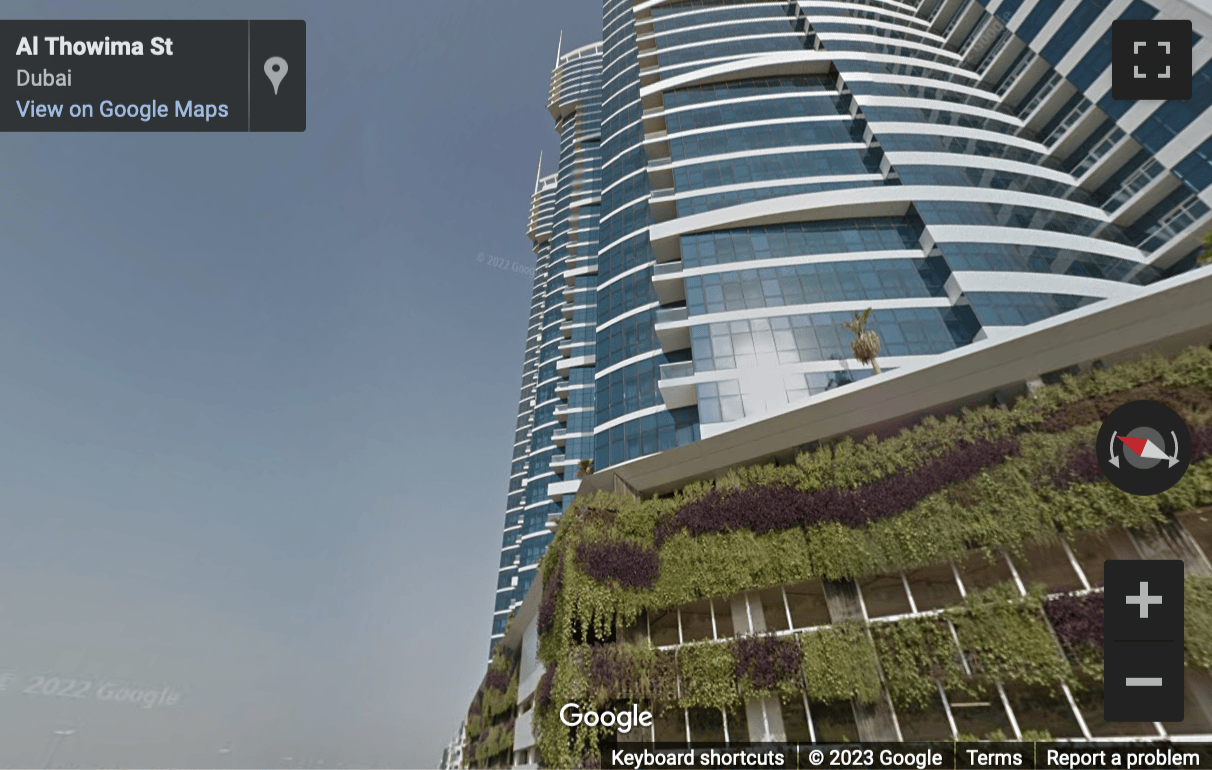 Street View image of Office Space on the Sheikh Zayed Road, Dubai