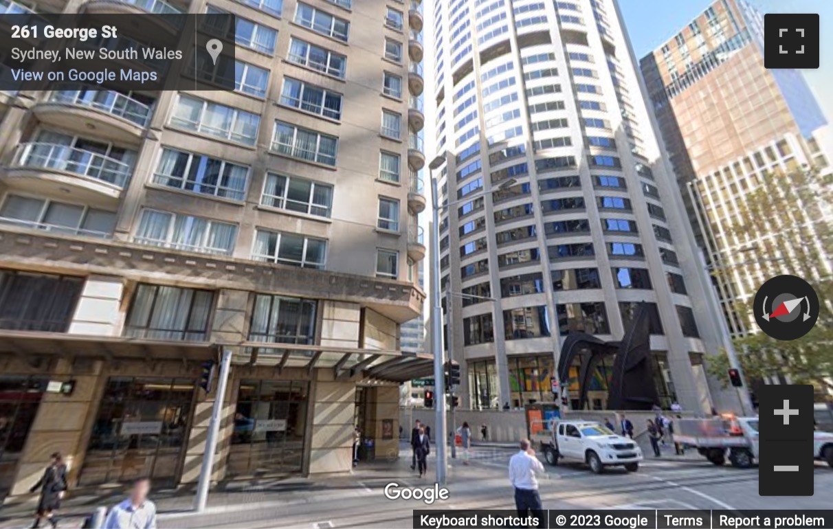 Street View image of Australia Square, 264 George Street, Sydney, Australia