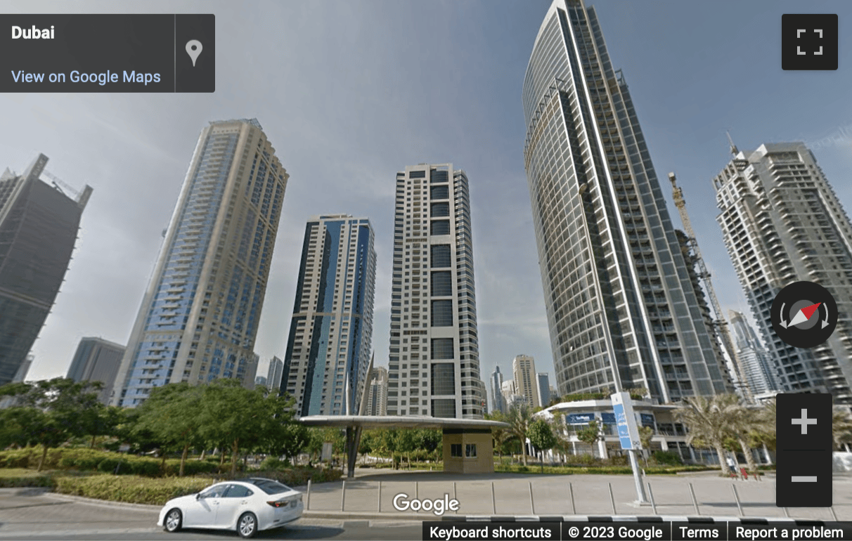 Street View image of Office SPace to Rent in Jumeirah Lakes Towers, Dubai