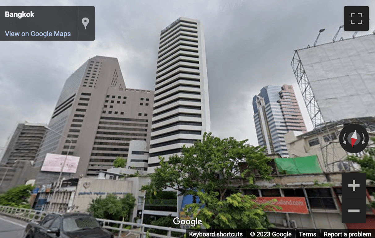 Street View image of JustCo at Mitrtown Office Tower, 944 Rama 4 Road, Wang Mai, Pathum Wan, Bangkok