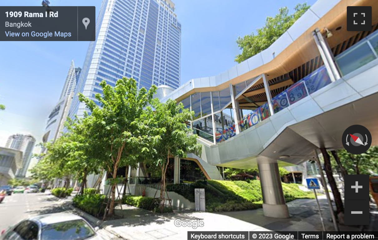 Street View image of Ground Floor, The Offices at Central World, 999/9 Rama I Road, Pathumwan, Bangkok