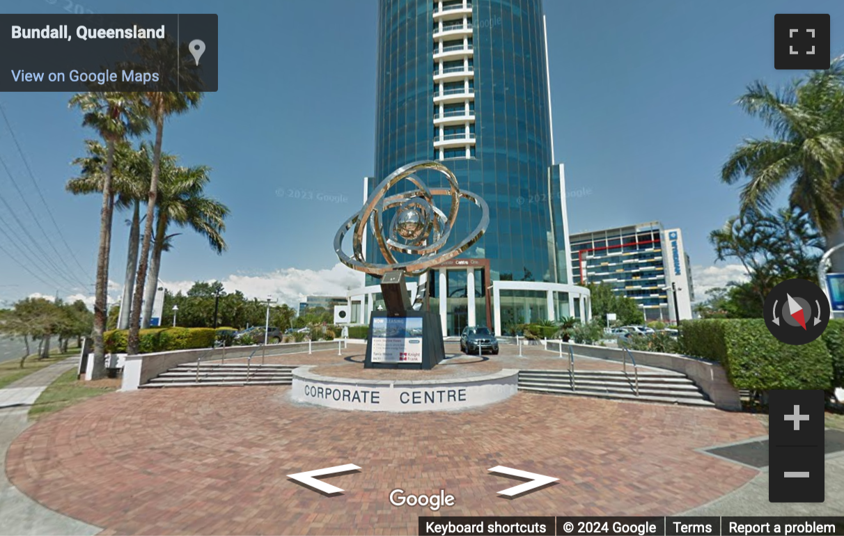 Street View image of Corporate Centre One, Bundall, Gold Coast, Australia