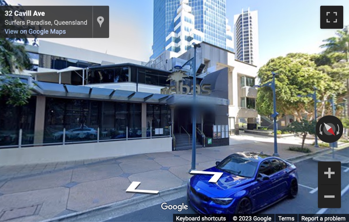 Street View image of 46 Cavill Ave, Surfers Paradise, Gold Coast, Australia