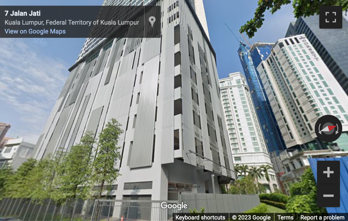 Street View image of Residensi Tribeca (L6&7), No. 215, Jalan Imbi, Kuala Lumpur