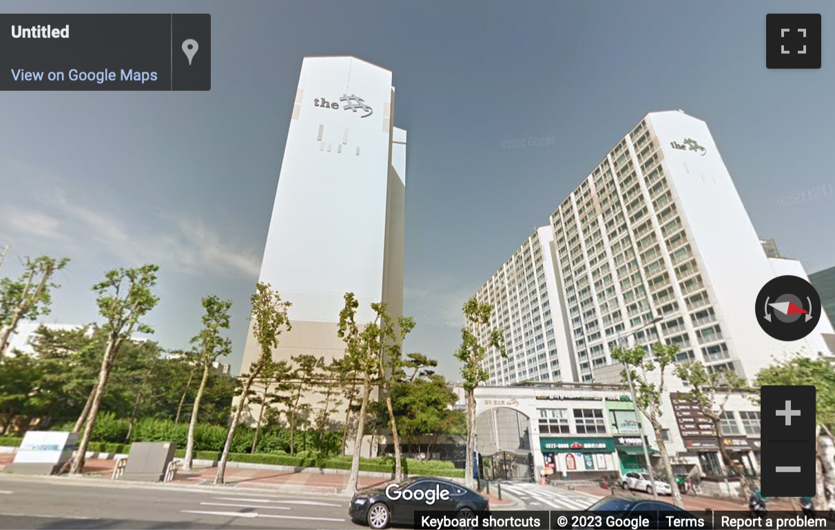 Street View image of Office Space to Rent at The Pinnacle Gangnam, Seoul