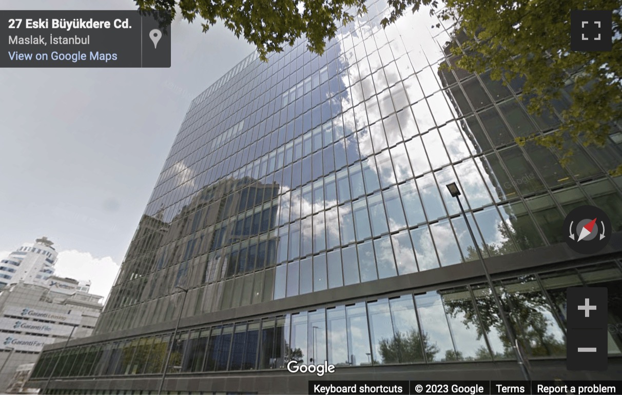 Street View image of Maslak Orjin Business Centre, Eski Buyukdere Avenue, Istanbul