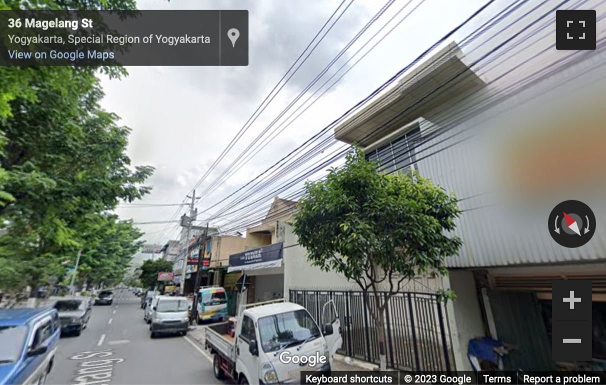 Street View image of Jalan Magelang 32-34 Jetis, Kota Yogyakarta, Daerah Istimewa Yogyakarta