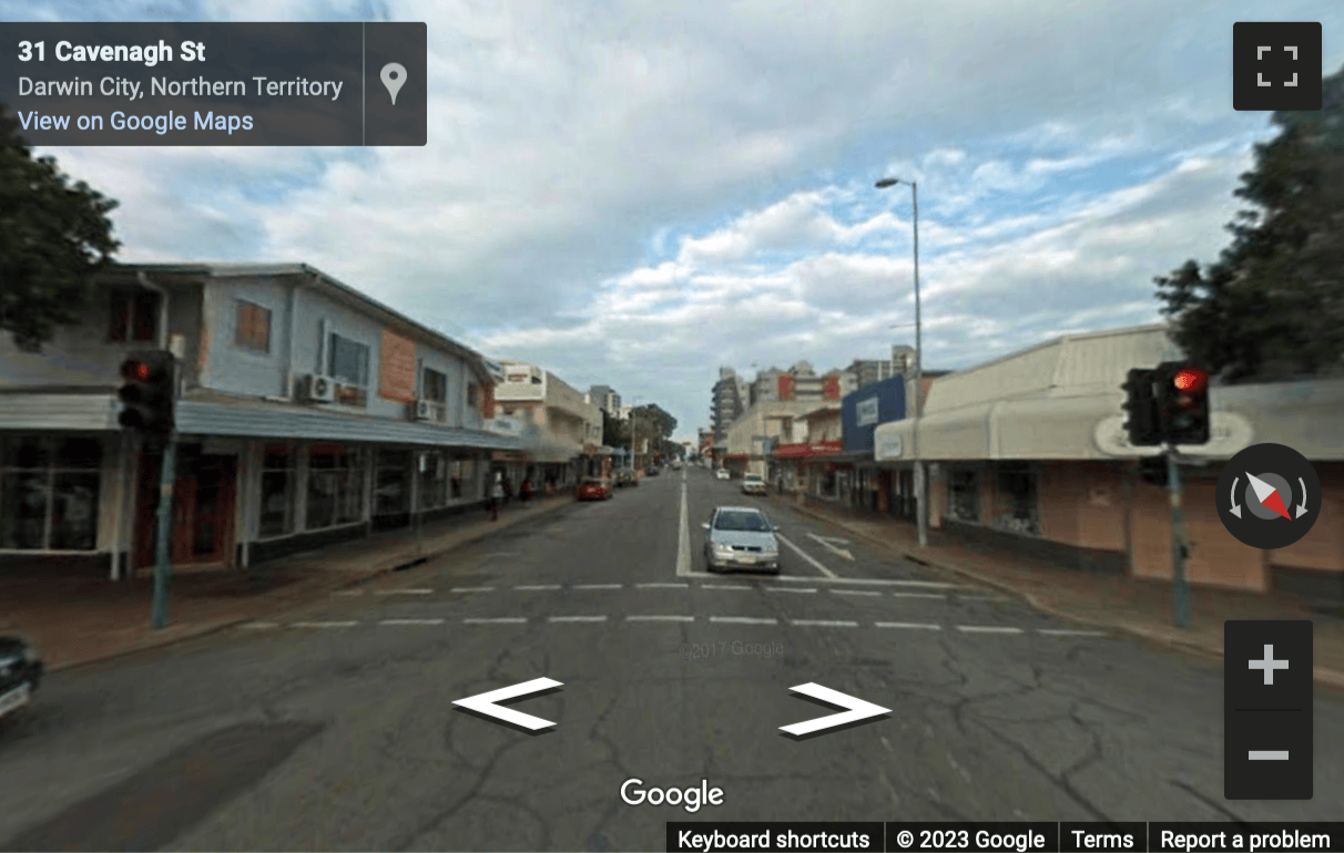 Street View image of 48-50 Smith Street, Darwin, Australia