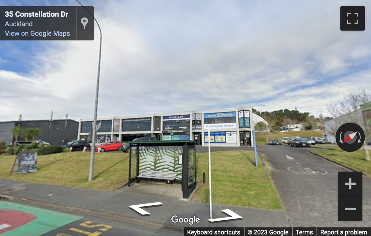 Street View image of 28 Constellation Drive, Rosedale, Auckland 0632, New Zealand