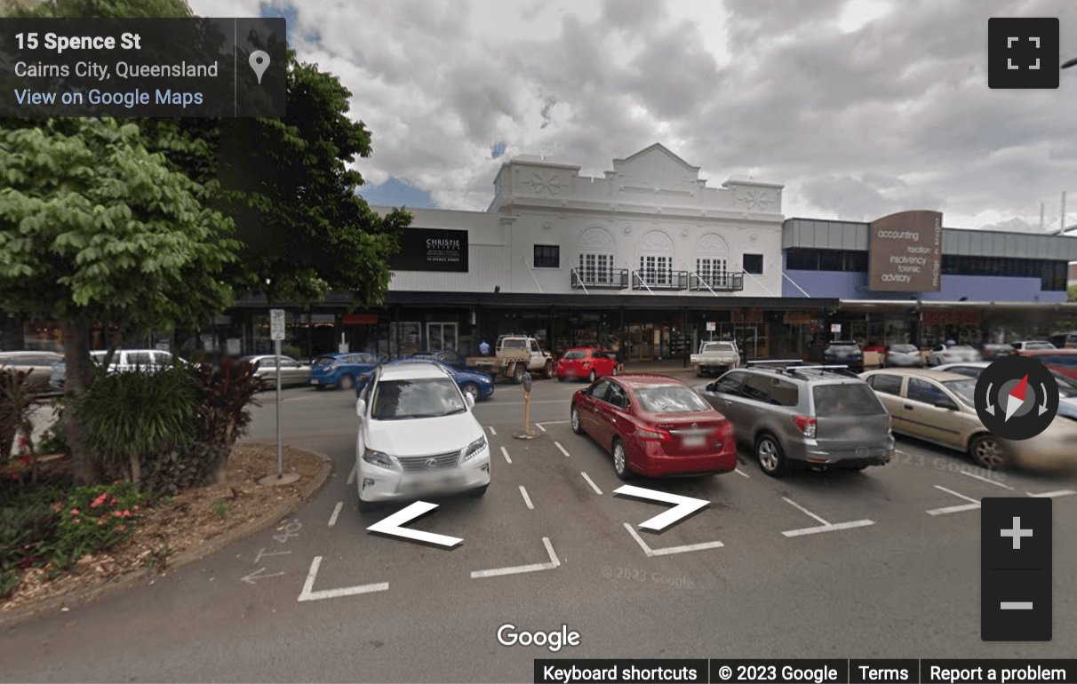 Street View image of Bolands Centre, 14 Spence Street, Cairns, Australia