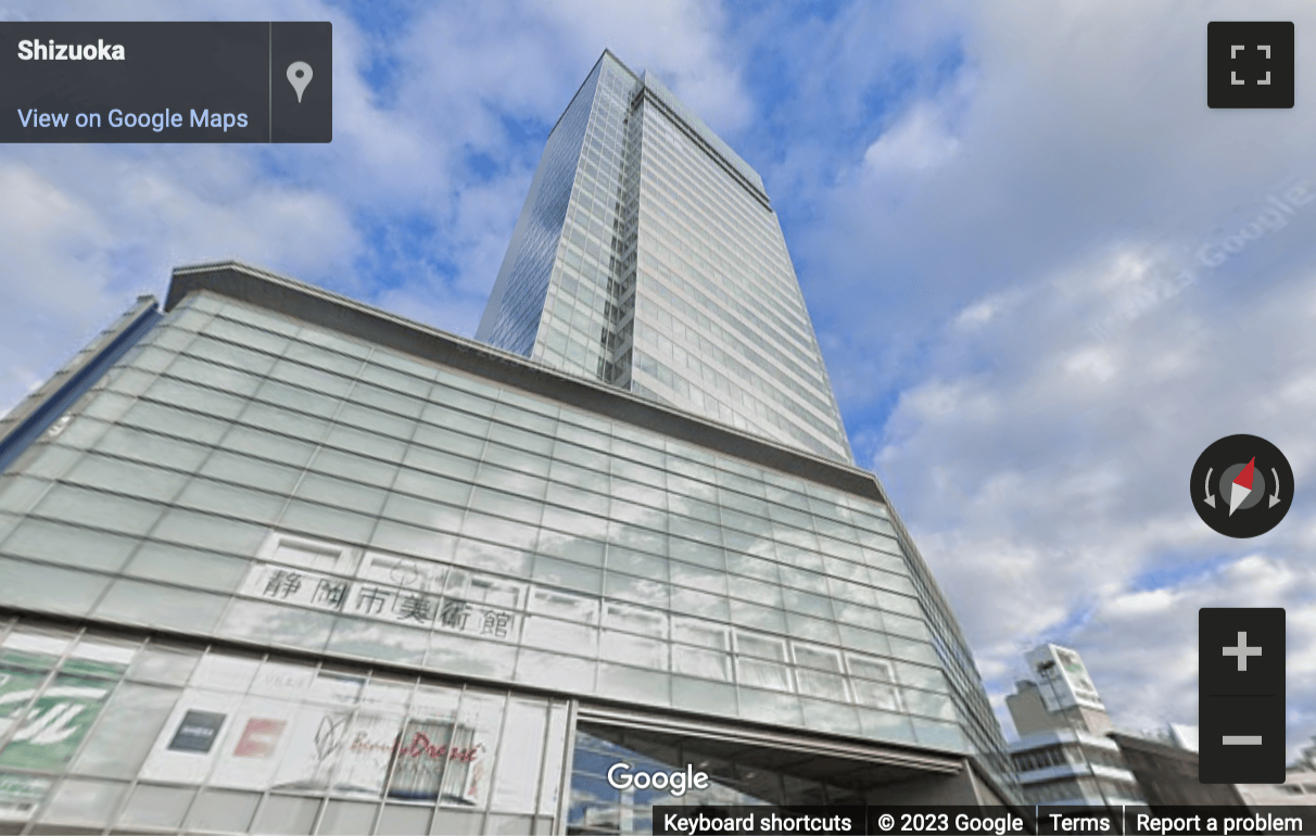Street View image of 17-1 Konyacho, 1F Aoi Tower, Aoi-ku, Shizuoka