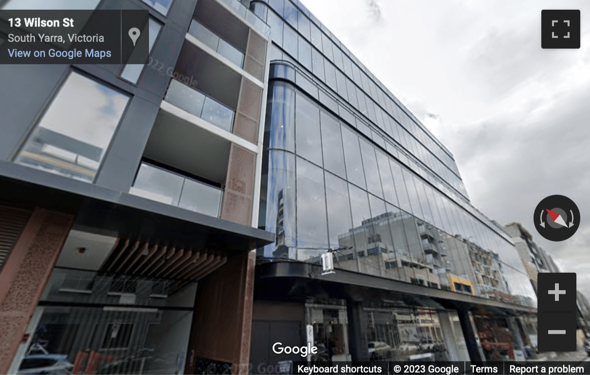 Street View image of 11 Wilson Street, Melbourne, Victoria