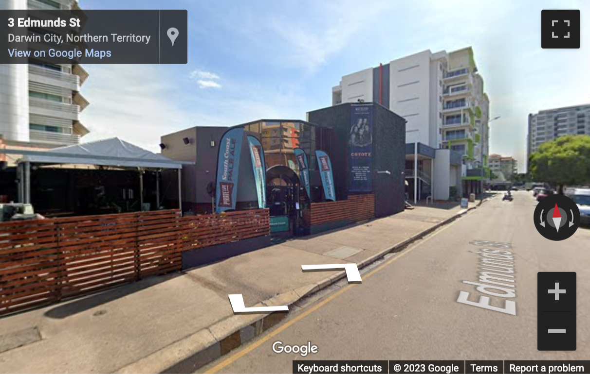 Street View image of 66 Smith Street, Level 4 and 5, Darwin, Northern Territory