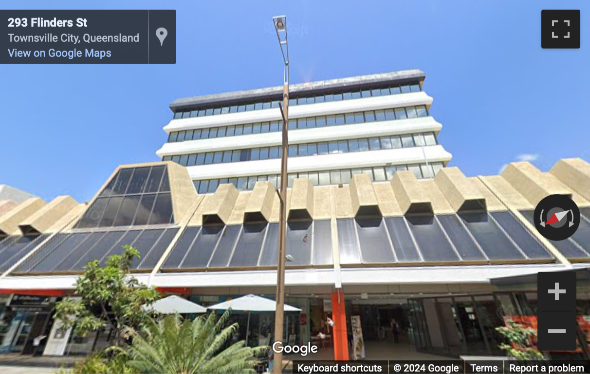 Street View image of 2nd Floor, 280 Flinders Street, Townsville, Queensland