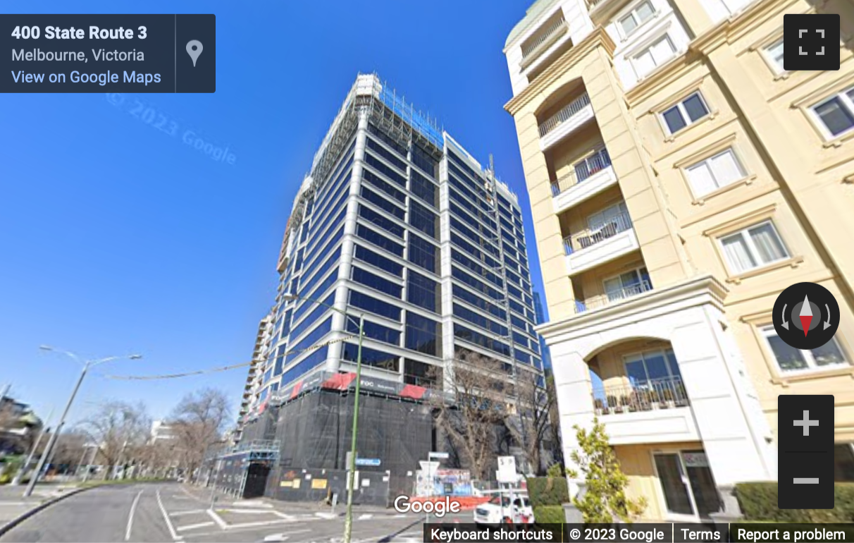 Street View image of 412 St Kilda Road, Level 12, Melbourne, Victoria
