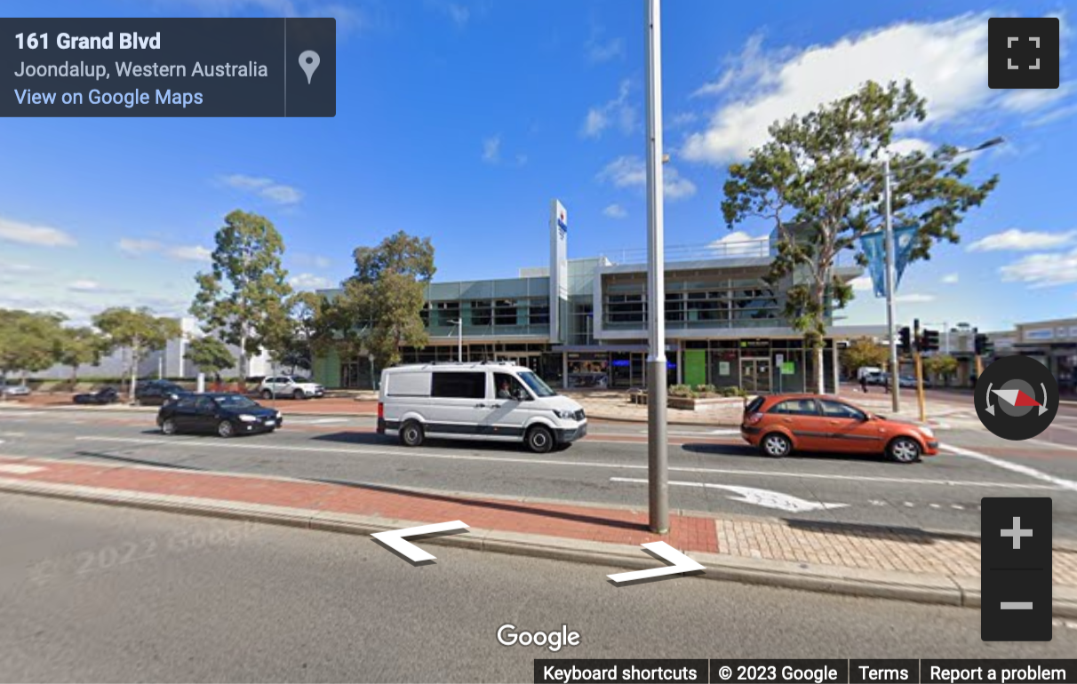 Street View image of 162 Grand Boulevard, Joondalup, Perth, Western Australia