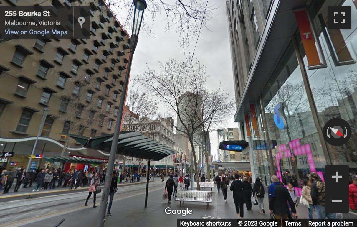 Street View image of 80 Collins Street, Melbourne, Victoria